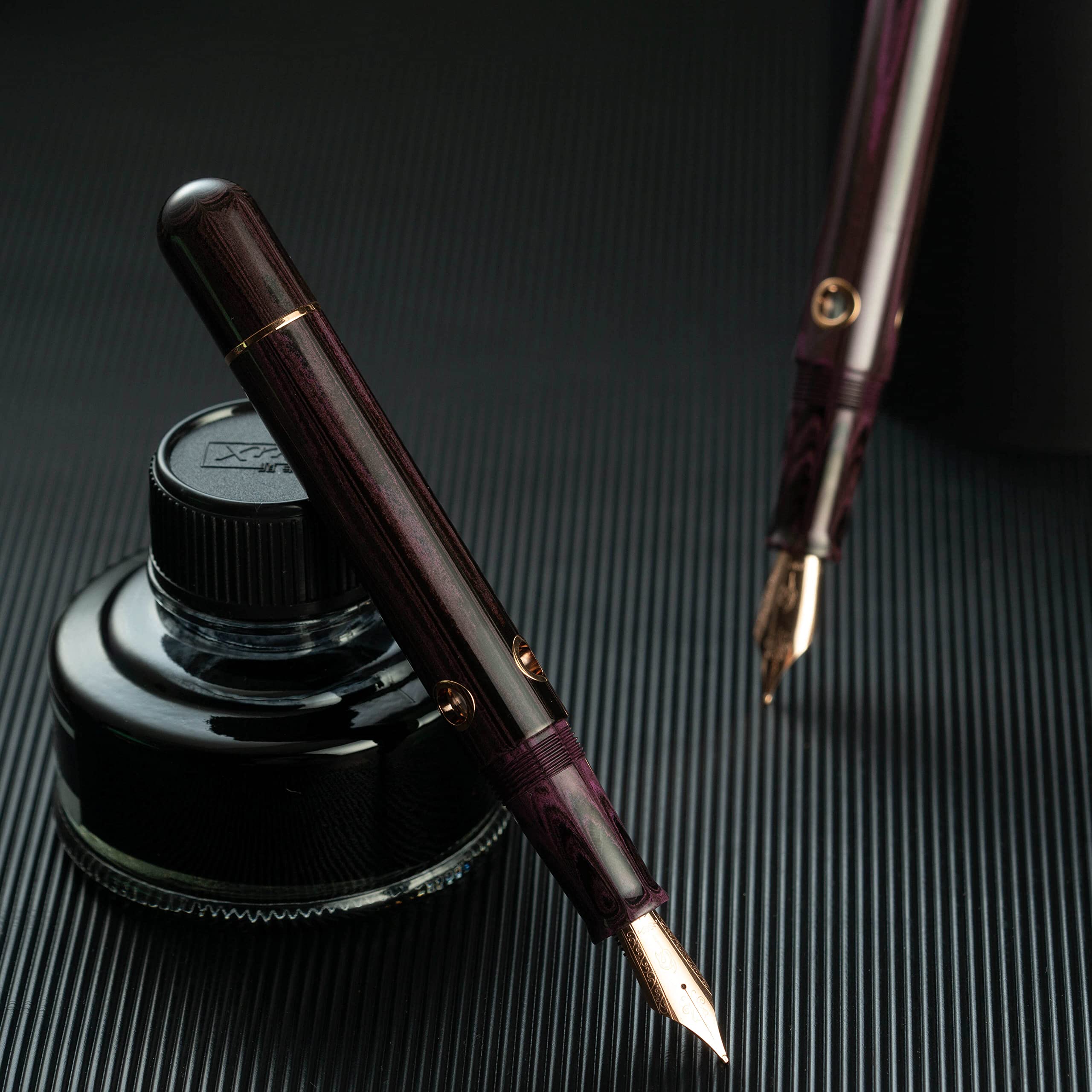 Amazon | Nahvalur Nautilus 万年筆 細字 (0.37mm) Stylophora Berry